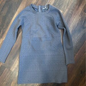 Prana Charcoal Cowl Neck Sweater Dress